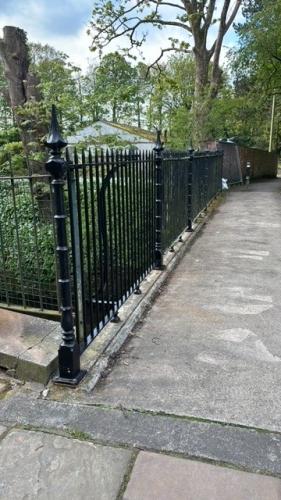 Footbridge at Old School - REPAIRED